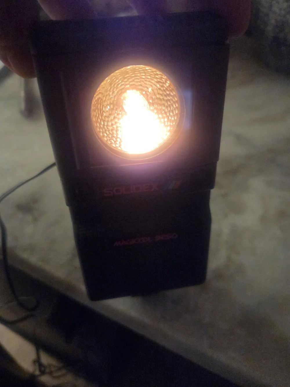 Magic Solidex Cordless Quartz Videolight - ~ Bin RR